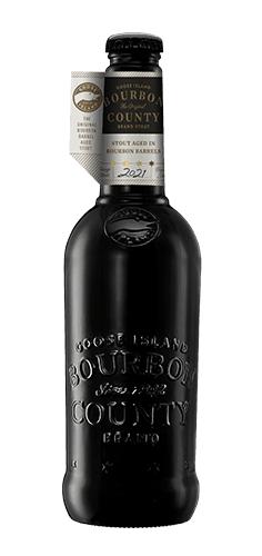 Goose Island Bourbon County Stout Original (2021) 16.9oz. Bottle - Greenwich Village Farm