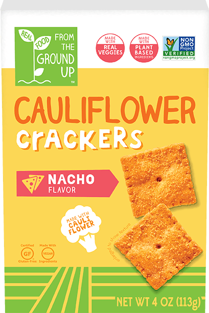 Ground Up Cauliflower Cracker Nacho 4oz. - Greenwich Village Farm