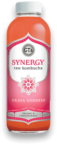 GT'S Synergy Kombucha Guava 16oz. - Greenwich Village Farm