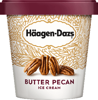 Haagen Dazs Ice Cream Butter Pecan 14oz. - Greenwich Village Farm