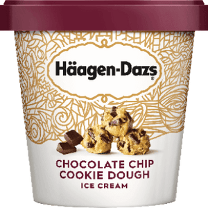 Haagen Dazs Ice Cream Chocolate Chip Cookie Dough 14oz. - Greenwich Village Farm