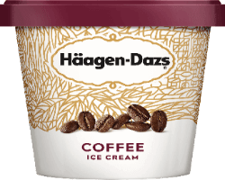 Haagen Dazs Ice Cream Cups Coffee 3.6oz. - Greenwich Village Farm