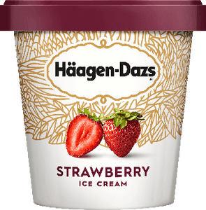 Haagen Dazs Ice Cream Strawberry 14oz. - Greenwich Village Farm
