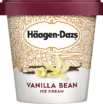 Haagen Dazs Ice Cream Vanilla Bean 14oz. - Greenwich Village Farm