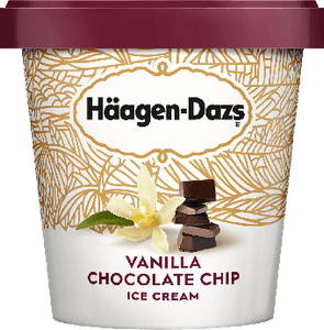 Haagen Dazs Ice Cream Vanilla Chocolate Chip 14oz. - Greenwich Village Farm