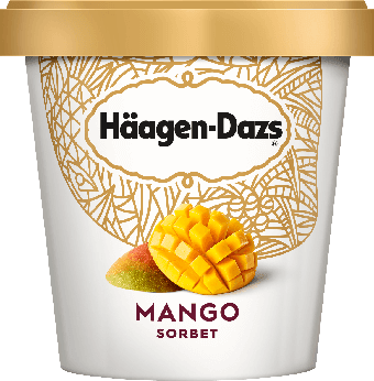 Haagen Dazs Mango Sorbet 14oz. - Greenwich Village Farm