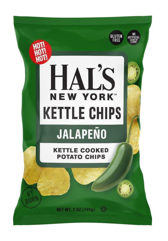 Hal's Kettle Chips Jalapeno 5oz. - Greenwich Village Farm