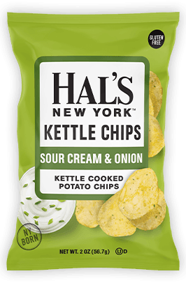 Hal's Kettle Chips Sour Cream Onion 5oz. - Greenwich Village Farm
