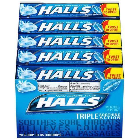 Halls Cough Drops - Greenwich Village Farm