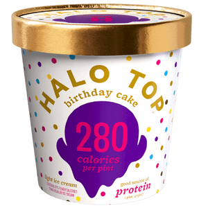 Halo Top Ice Cream Birthday Cake 16oz. - Greenwich Village Farm