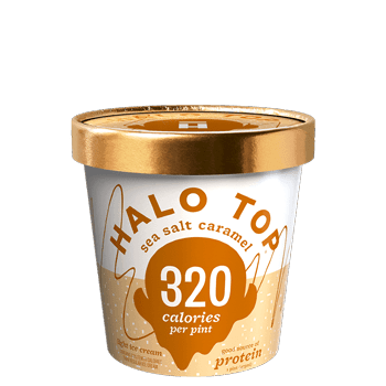Halo Top Ice Cream Sea Salt Caramel 16oz. - Greenwich Village Farm