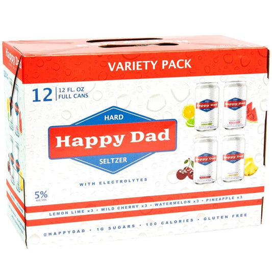 Happy Dad Hard Seltzer Variety 12oz. Can - Greenwich Village Farm