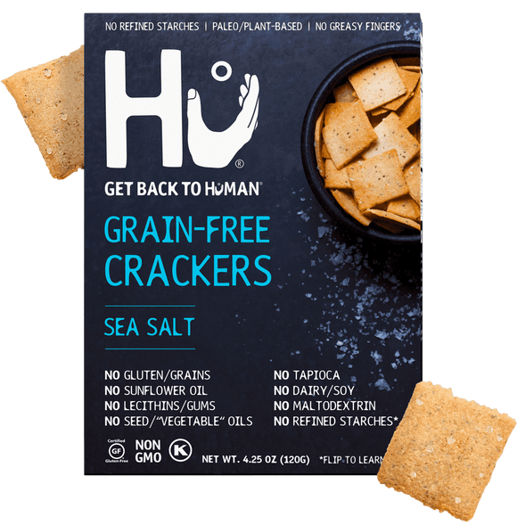 Hu Grain Free Cracker Sea Salt 4.25oz. - Greenwich Village Farm