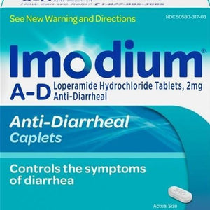 Imodium AD Anti Diarrhea - 6 Caplets - Greenwich Village Farm