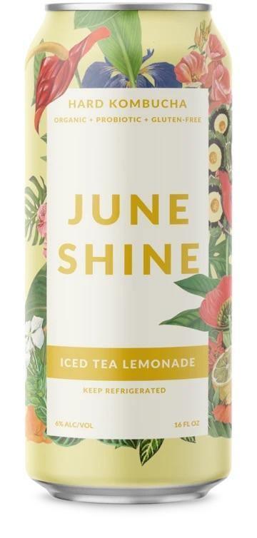 Juneshine Hard Kombucha Iced Tea Lemonade 16oz. Can - Greenwich Village Farm