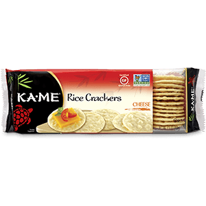 Kame Rice Cracker Cheese 3.5oz. - Greenwich Village Farm