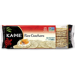 Kame Rice Cracker Seaweed 3.5oz. - Greenwich Village Farm