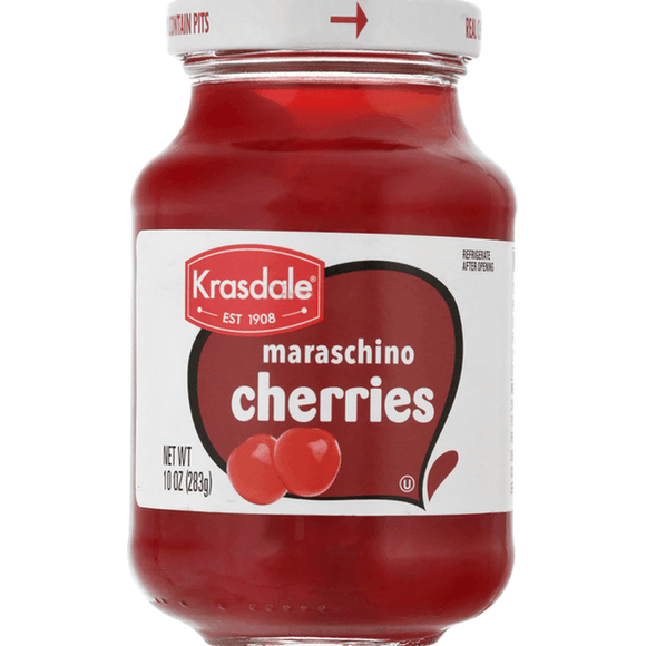 Krasdale Maraschino Cherries 10oz. - Greenwich Village Farm