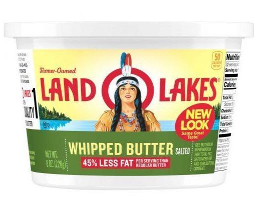 Land O Lake Whipped Butter Salted 8oz. - Greenwich Village Farm