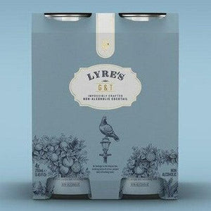Lyre's Gin & Tonic 4 Pack 250ml. Can - Greenwich Village Farm
