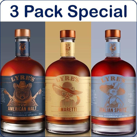 Lyre's Non Alcoholic 3 Pack Special - Greenwich Village Farm