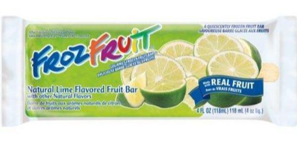 Marinos Frozen fruit Bar Lime 4oz.. - Greenwich Village Farm