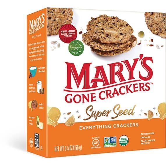 Mary's Gone Crackers Everything 5.5oz. - Greenwich Village Farm