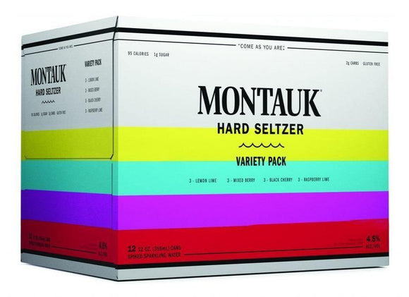 Montauk Hard Seltzer Variety Pack 12oz. Can - Greenwich Village Farm