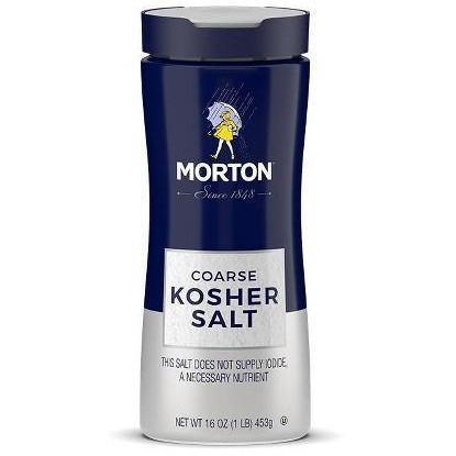Morton Kosher Salt 16oz. - Greenwich Village Farm