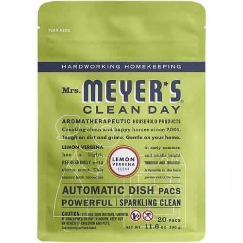 Mrs. Meyers Dishwasher Soap Pacs 11.6oz. - Greenwich Village Farm
