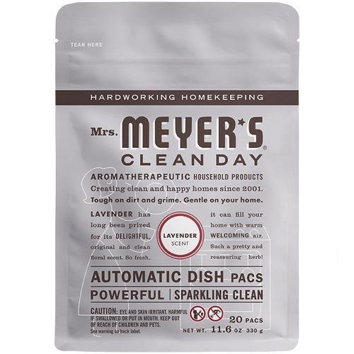 Mrs. Meyers Dishwasher Soap Pacs 11.6oz. - Greenwich Village Farm