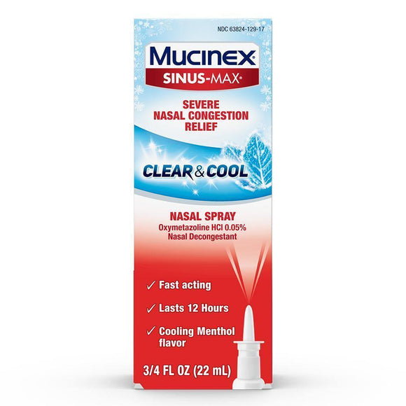 Mucinex Sinus Max Nasal Spray 0.75oz. - Greenwich Village Farm