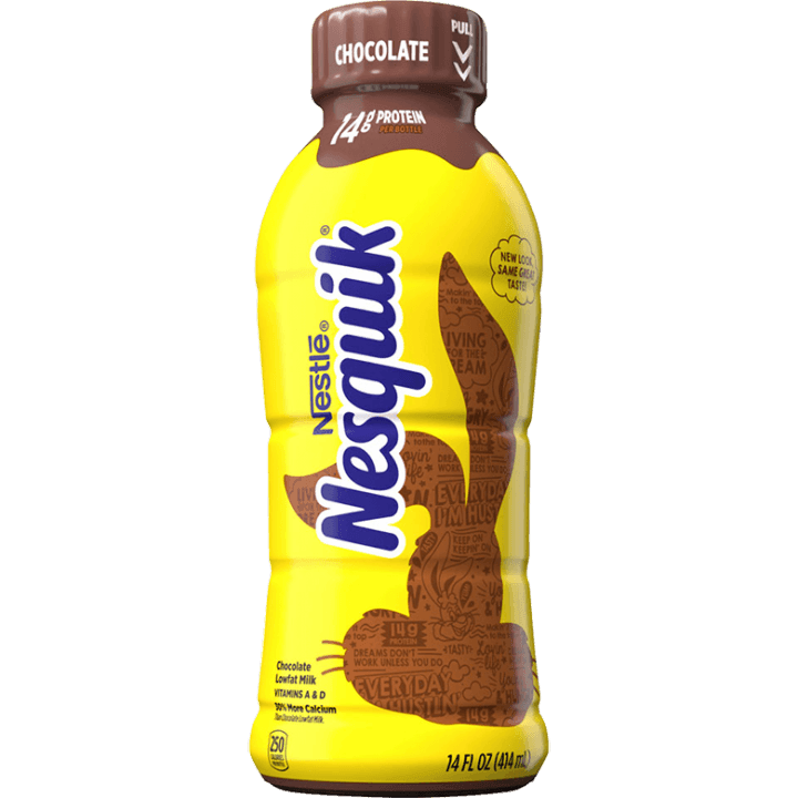 Nesquik Chocolate Lowfat Milk 14oz. - Greenwich Village Farm