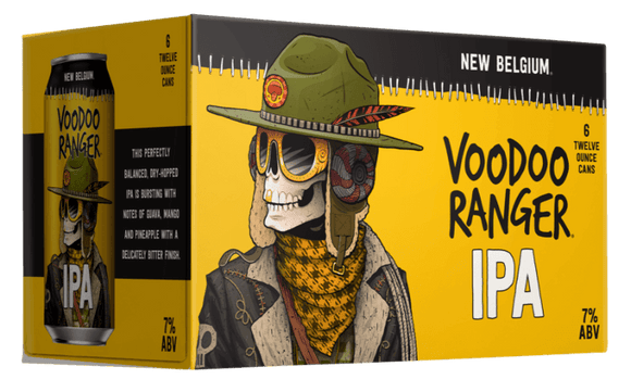New Belgium Voodoo Ranger IPA 12oz. Can - Greenwich Village Farm