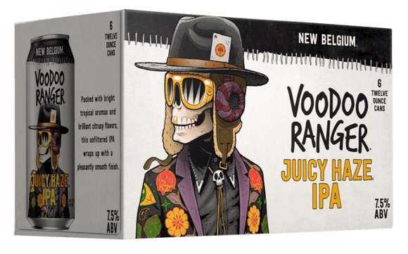 New Belgium Voodoo Ranger Juicy Haze IPA 12oz. Can - Greenwich Village Farm