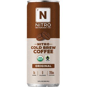 Nitro Beverage Cold Brew Original Coffee 12oz. - Greenwich Village Farm