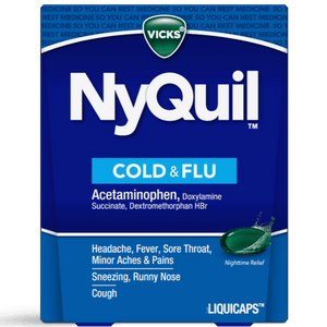 Nyquil LiquiCaps Cold & Flu 16 Count - Greenwich Village Farm