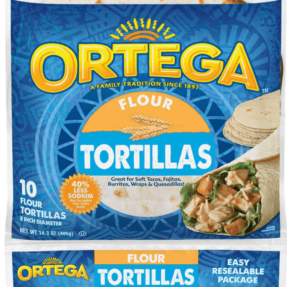 Ortega Flour Tortillas 14.3oz. - Greenwich Village Farm