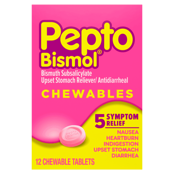 Pepto Bismol - 4 Chewable Tablets - Greenwich Village Farm