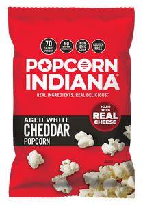 Popcorn Indiana Aged White Cheddar 3oz. - Greenwich Village Farm