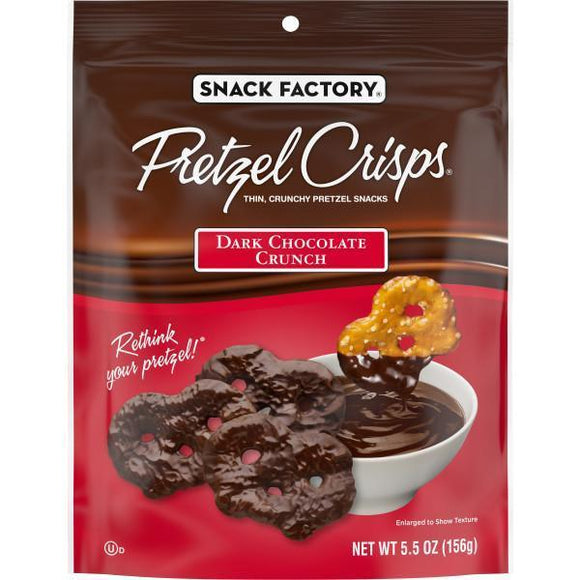 Pretzel Crisps Dark Chocolate Crunch 5.5oz. - Greenwich Village Farm
