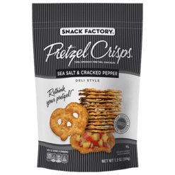 Pretzel Crisps Sea Salt Cracked Pepper 7.2oz. - Greenwich Village Farm