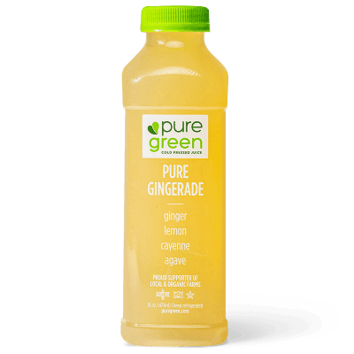 Pure Green Cold Pressed Juice 16oz. - Greenwich Village Farm