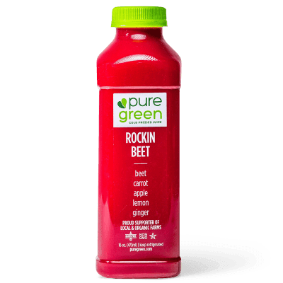 Pure Green Cold Pressed Juice 16oz. - Greenwich Village Farm