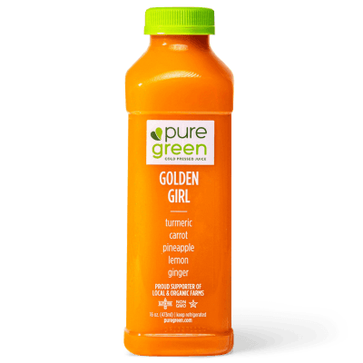 Pure Green Cold Pressed Juice 16oz. - Greenwich Village Farm