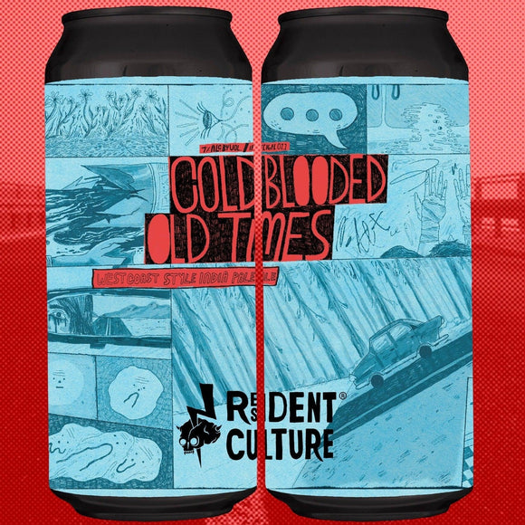 Resident Culture Brewing Cold Blooded Old Times 16oz. Can - Greenwich Village Farm