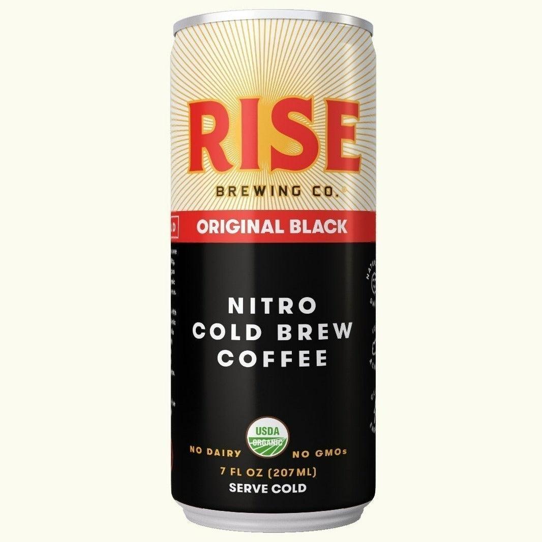 Rise Brewing Cold Brew Original Black Coffee 7oz. Can - Greenwich Village Farm