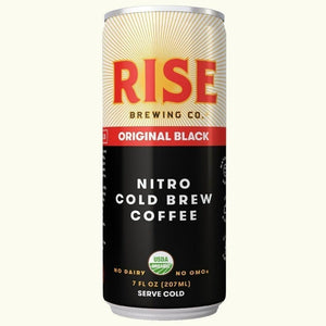 Rise Brewing Cold Brew Original Black Coffee 7oz. Can - Greenwich Village Farm
