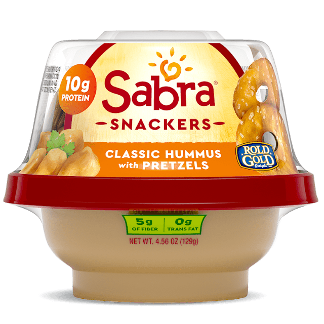 Sabra Classic Hummus With Pretzel 4.56oz. - Greenwich Village Farm