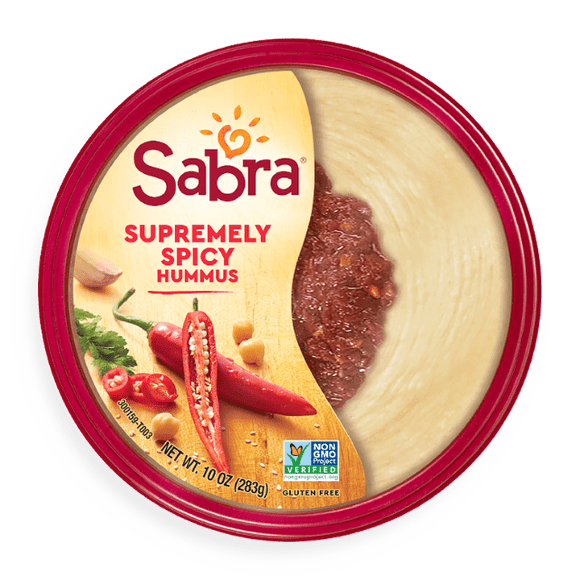 Sabra Hummus Supremly Spicy 10oz. - Greenwich Village Farm
